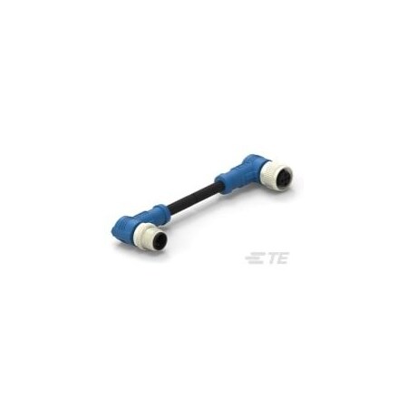 Te Connectivity Sensor Cables / Actuator Cables M12-2Mr-0.5Sh M12-2Fr-Pvc T4162214002-001
